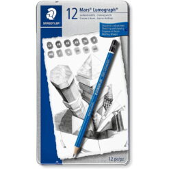 Set 12 creioane Staedtler Lumograph