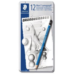 Set 12 creioane Staedtler Mars Lumograph