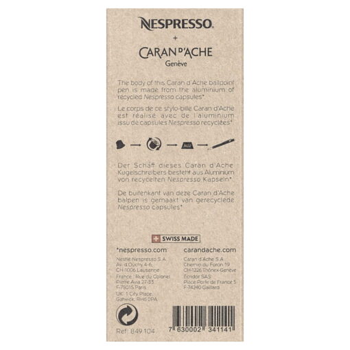 Pix Caran d'Ache 849 Le Nespresso