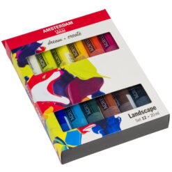 Set 12 culori acrilice Amsterdam 20 ml - Landscape