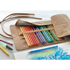 Set 30 creioane colorate Faber Castell A. Durrer Roll up - FC117530