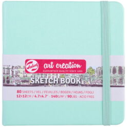 Caiete de schite Art Creation Sketchbook Mint 12 x 12 cm