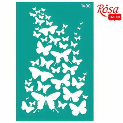 Sablon Adeziv 13 X 20 Cm Nr.1400 - Butterfly