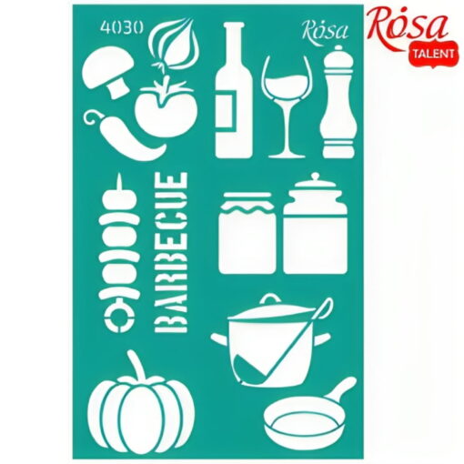 Sablon Adeziv 13 X 20 Cm Nr.4030 - Recipe Book