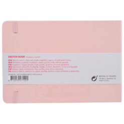 Caiete de schite Art Creation Sketchbook Pink 21 x 15 cm