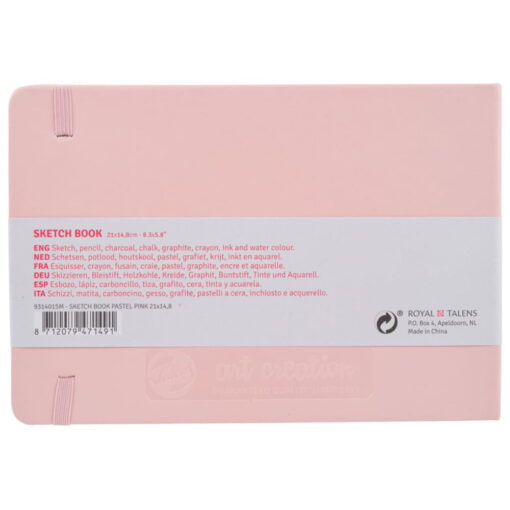 Caiete de schite Art Creation Sketchbook Pink 21 x 15 cm