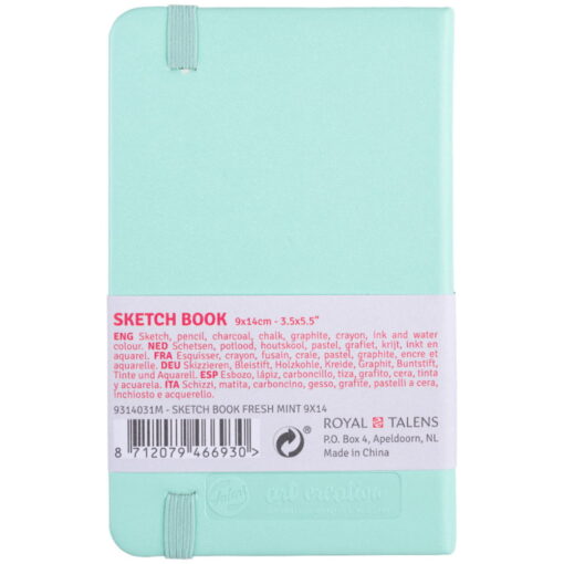 Caiete de schite Art Creation Sketchbook Mint 9 x 14 cm