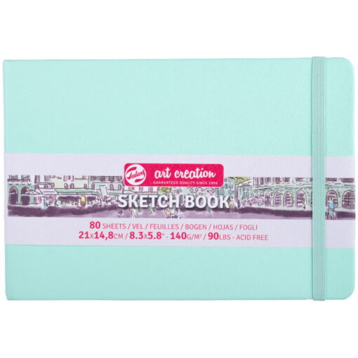 Caiete de schite Art Creation Sketchbook Mint 21 x 15 cm