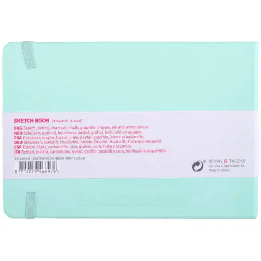 Caiete de schite Art Creation Sketchbook Mint 21 x 15 cm