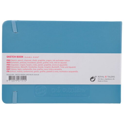 Caiete de schite Art Creation Sketchbook Blue 21 x 15 cm