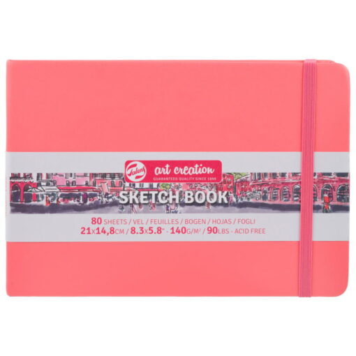 Caiete de schite Art Creation Sketchbook Coral 21 x 15 cm