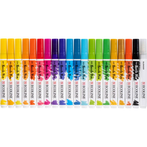 Set carioci Ecoline Brushpen 20