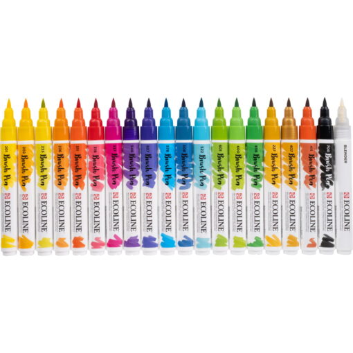 Set carioci Ecoline Brushpen 20