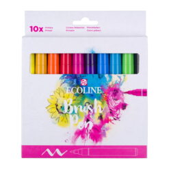Set carioci Ecoline Brushpen 10