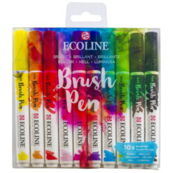 Set carioci Ecoline Brushpen Bright 10