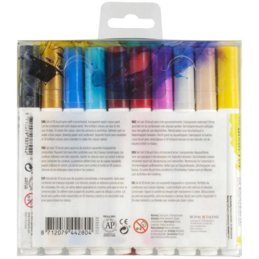 Set carioci Ecoline Brushpen Fashion 10