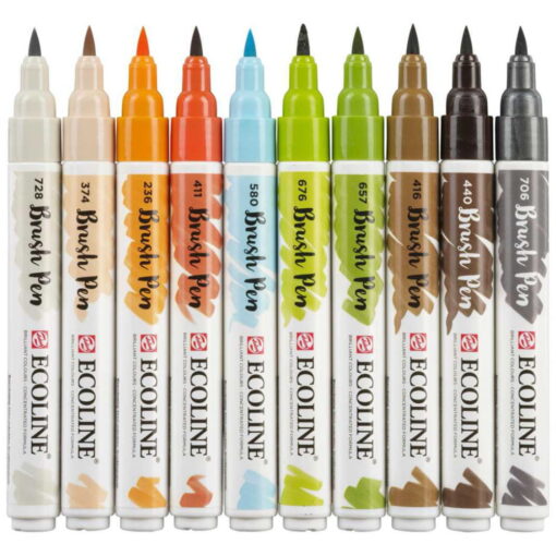Set carioci Ecoline Brushpen Architect 10