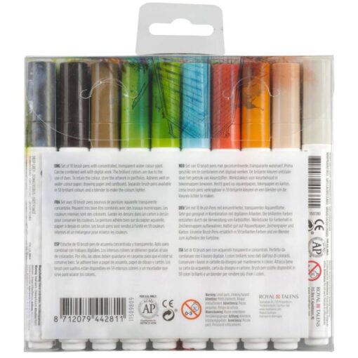 Set carioci Ecoline Brushpen Architect 10