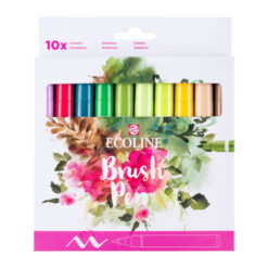 Set carioci Ecoline Brushpen Botanic 10