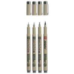 Set linere Sakura Pigma Micron Cool Grey 4