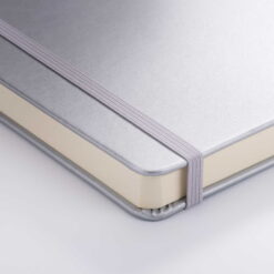 Caiet de schite Art Creation Sketchbook Shiny Silver 9 x 14 cm