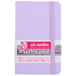 Caiet de schite Art Creation Sketchbook Pastel Violet 9 x 14 cm