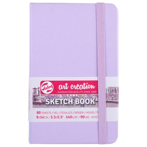 Caiet De Schite Art Creation Sketchbook Pastel Violet 9 X 14 Cm