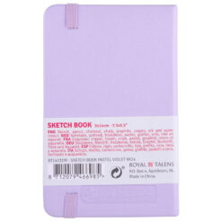 Caiet de schite Art Creation Sketchbook Pastel Violet 9 x 14 cm