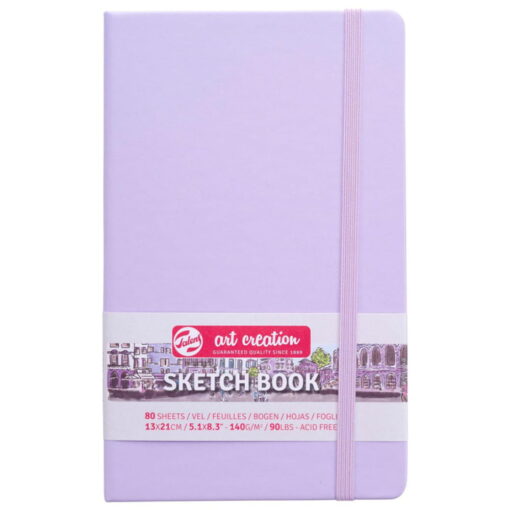 Caiet De Schite Art Creation Sketchbook Pastel Violet 13 X 21 Cm