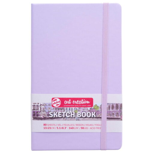 Caiet de schite Art Creation Sketchbook Pastel Violet 13 x 21 cm