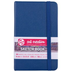 Caiet de schite Art Creation Sketchbook Navy Blue 9 x 14 cm