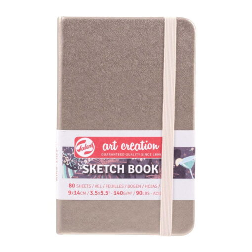 Caiet de schite Art Creation Sketchbook Pink Champagne 9 x 14 cm