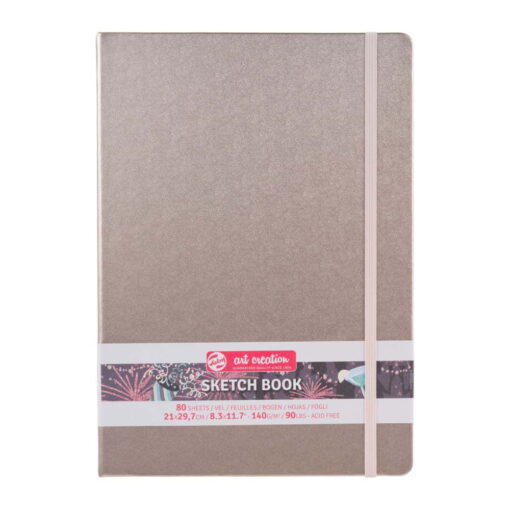 Caiet de schite Art Creation Sketchbook Pink Champagne 21 x 30 cm
