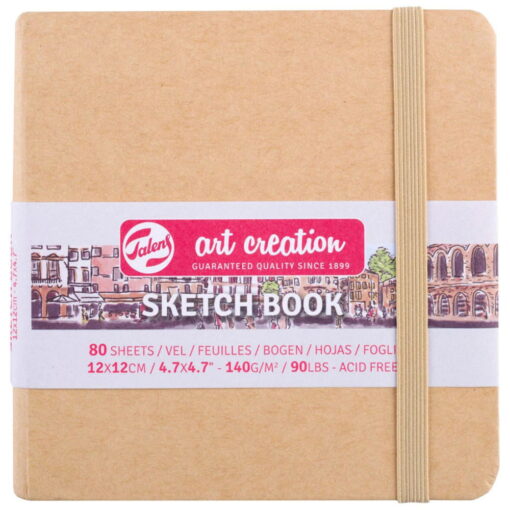 Caiet De Schite Art Creation Sketchbook Kraft Paper 12 X 12 Cm