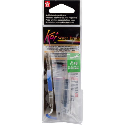 Pensula cu rezervor Sakura Koi Water Brush Flat 6