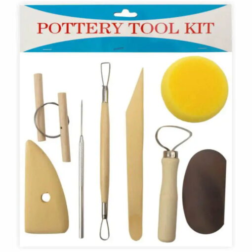 Set Instrumente Modelaj Pottery Tool Kit 8