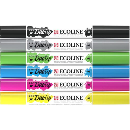 Carioci acuarela Ecoline Duotip