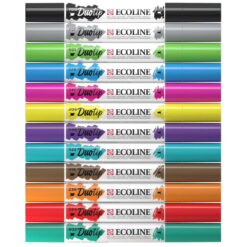 Set 12 carioci acuarela Ecoline Duotip Basic