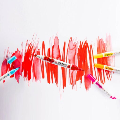 Set 3 carioci acuarela Ecoline Duotip Primary