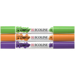 Set 3 carioci acuarela Ecoline Duotip Secondary