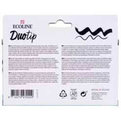 Set 6 carioci acuarela Ecoline Duotip Basic