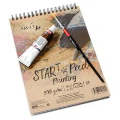 START PAD SPIRAL PAINTING 300gr 20sh A5
