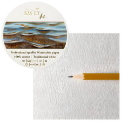 Bloc de desen SM.LT Watercolour Round 16 cm