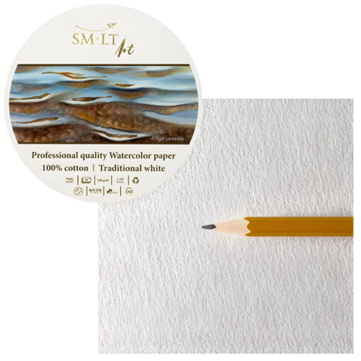 Bloc de desen SM.LT Watercolour Round 16 cm