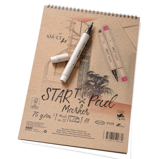 Bloc desen SM.LT Start Pad Marker Spiral A4