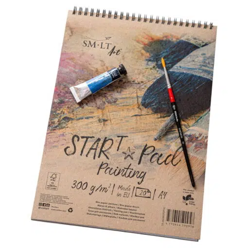 START PAD SPIRAL PAINTING 300gr 20sh A4