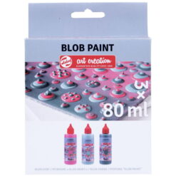 Set vopsea acrilica Art Creation Blob Paint set Pink | 3 x 80 ml