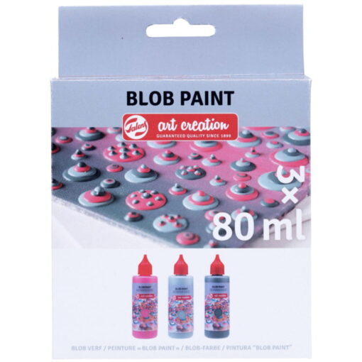 Set Vopsea Acrilica Art Creation Blob Paint Set Pink | 3 X 80 Ml