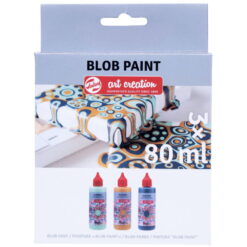 Set vopsea acrilica Art Creation Blob Paint set Mint | 3 x 80 ml