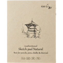 Caiet de schite #authenticpad Natural A5 100x80gr